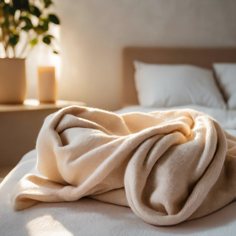 Cashmere Decken aus Nepal