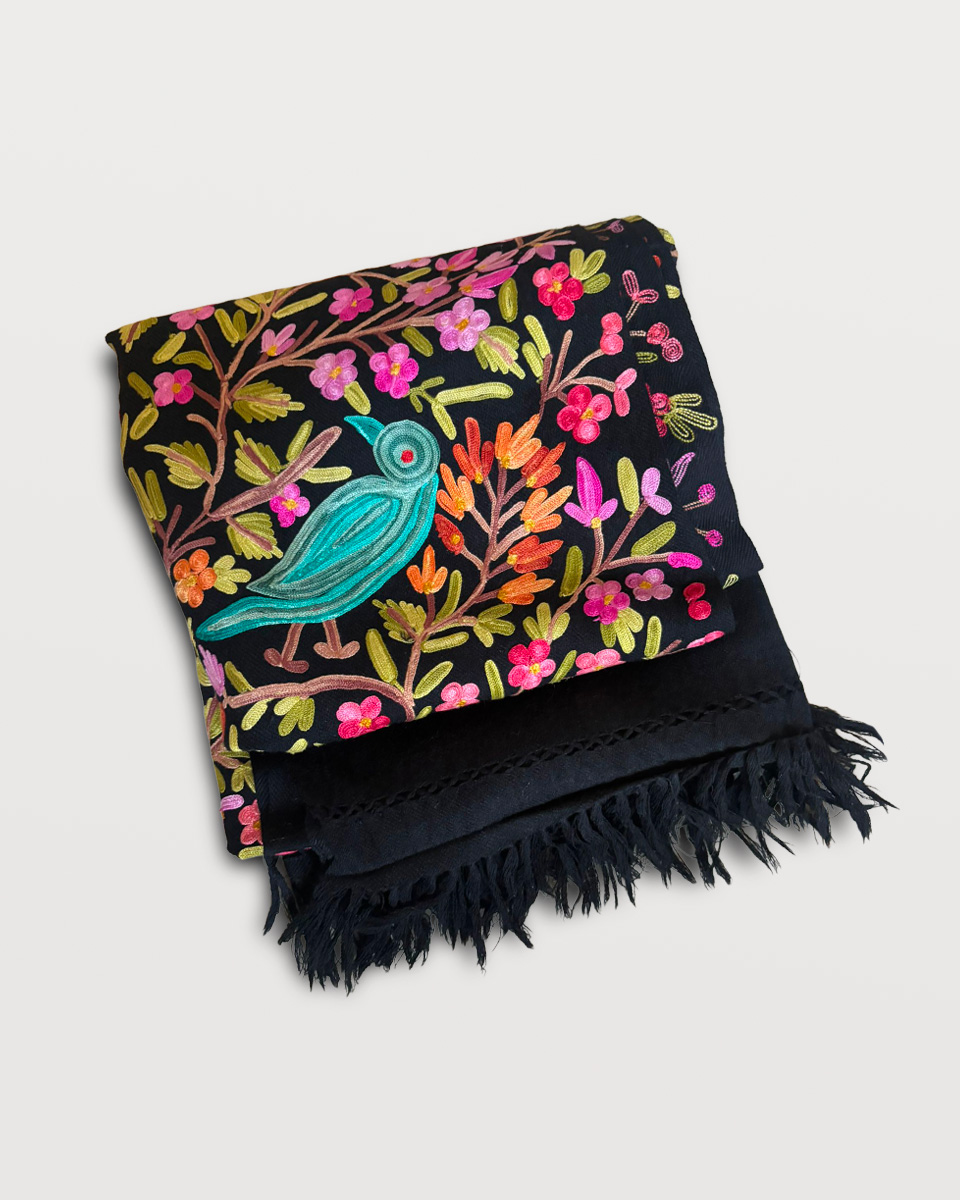 Schal Unikat: Frühlingserwachen