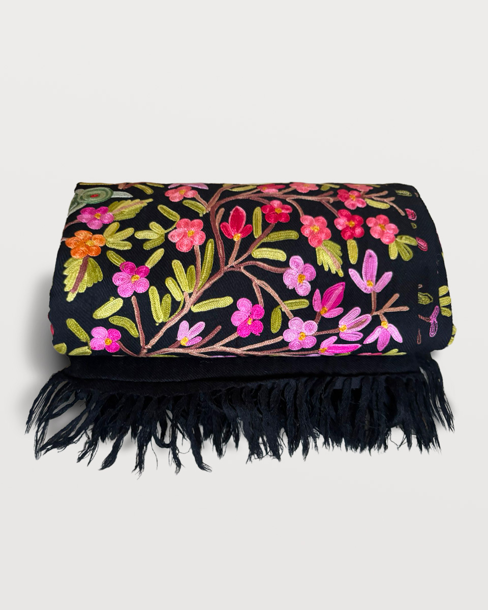 Schal Unikat: Frühlingserwachen – Bild 2