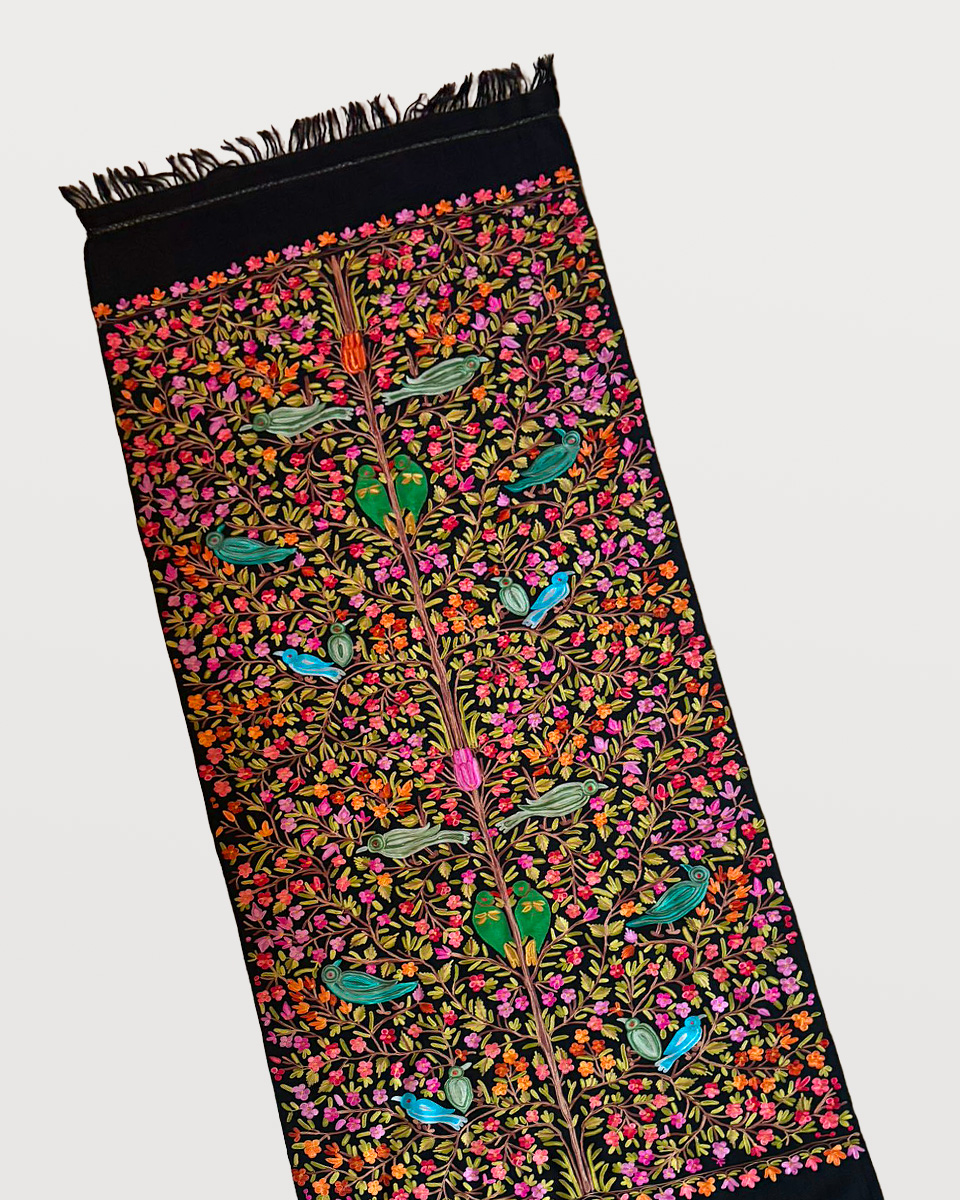 Schal Unikat: Frühlingserwachen – Bild 4